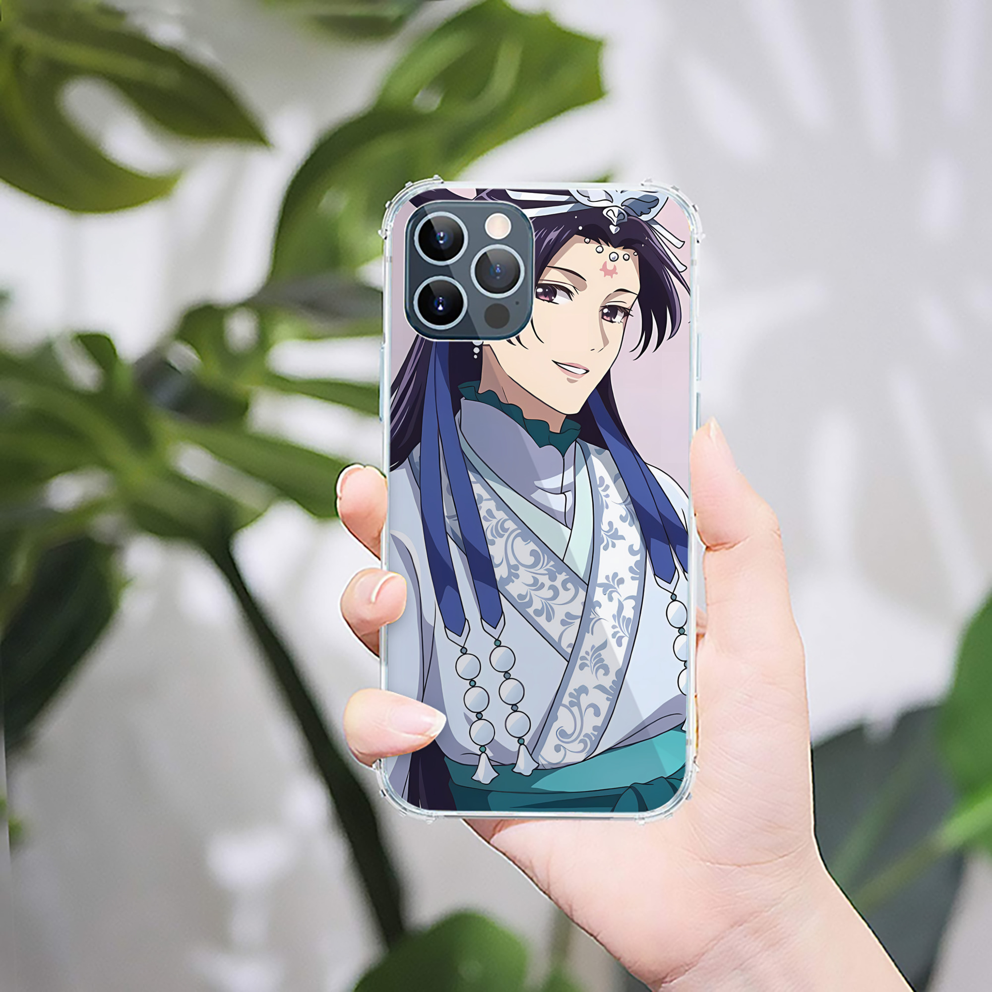 （画像用） 薬屋のひとりごと The Apothecary Diaries 【iPhone 12シリーズ対応】透明スマホケース（クリアソフトケース）